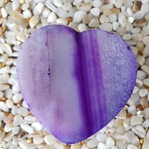 Purple Heart Phone Stone Pop Up